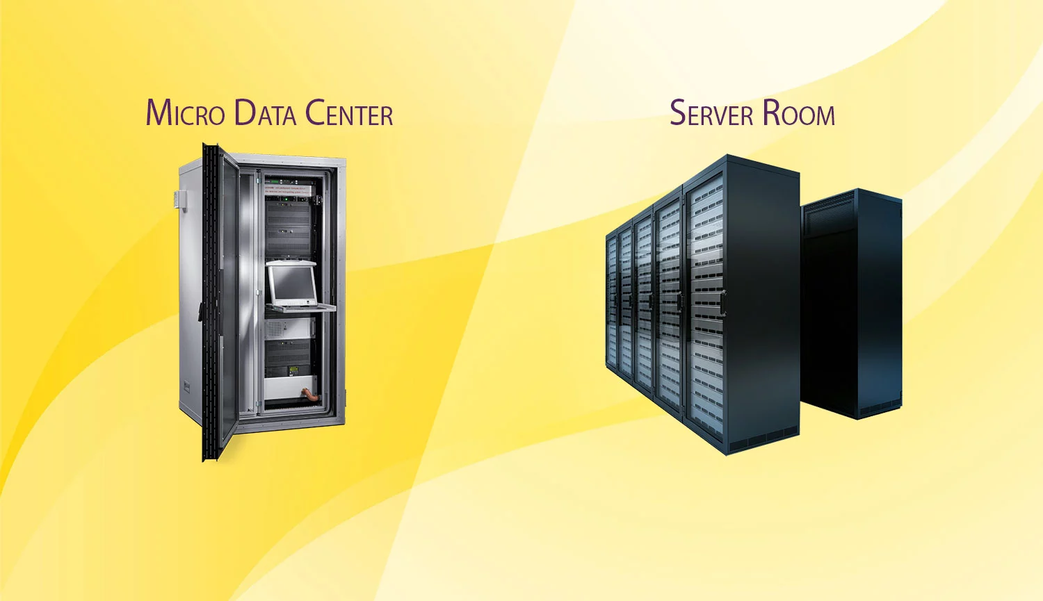 micro data center - server room