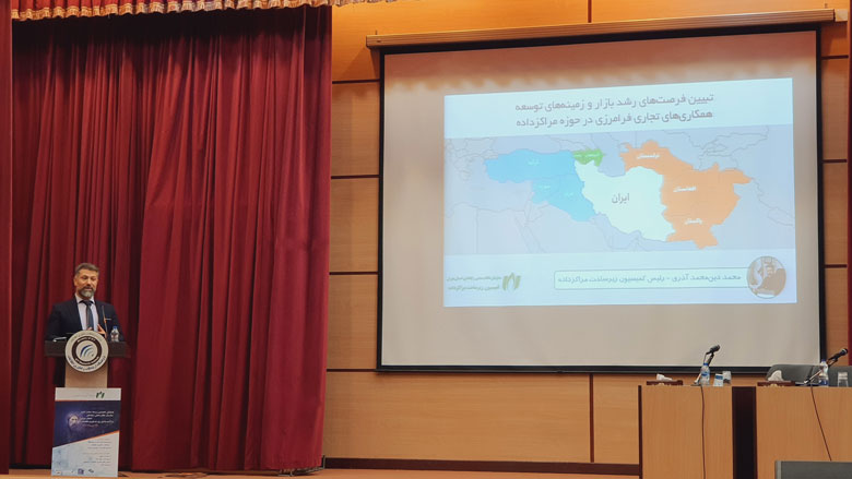 رامین آذری (محمد دین‌محمد آذری) در همایش تخصصی سخت افزار در روز ملی فناوری اطلاعات