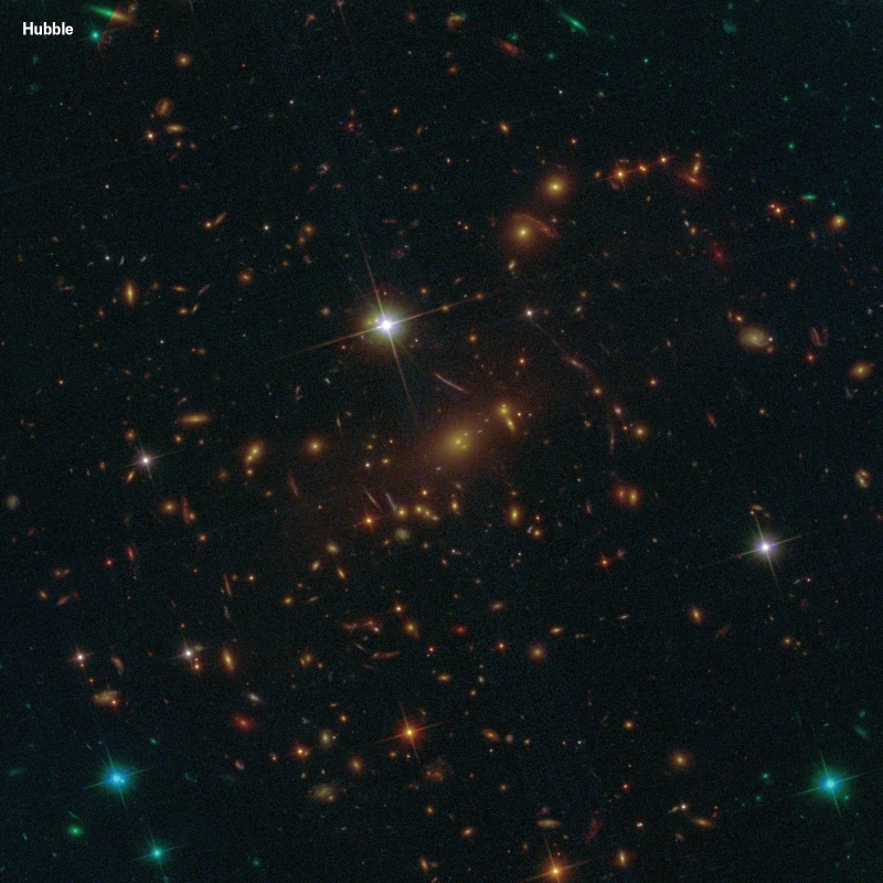 تصویر خوشه کهکشانی SMACS 0723 توسط هابل