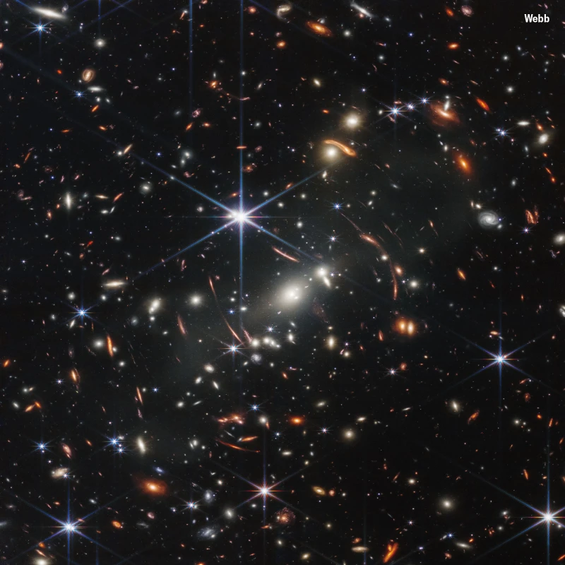تصویر خوشه کهکشانی SMACS 0723 توسط جیمز وب