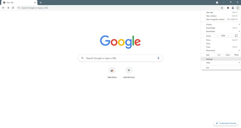 Google chrome settings - تنظیمات گوگل کروم