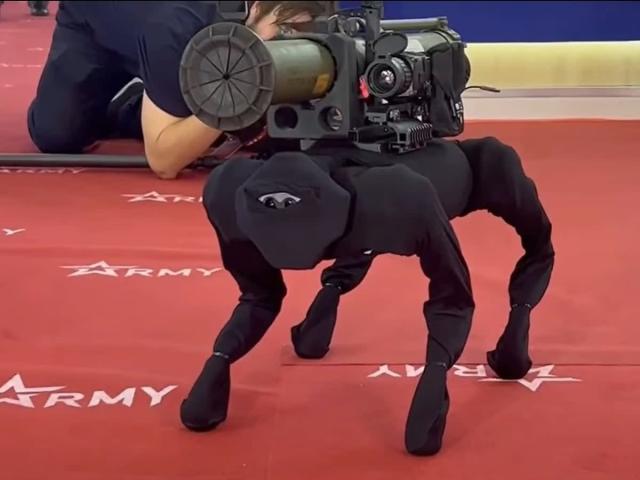 سگ ربات ارتش روسیه