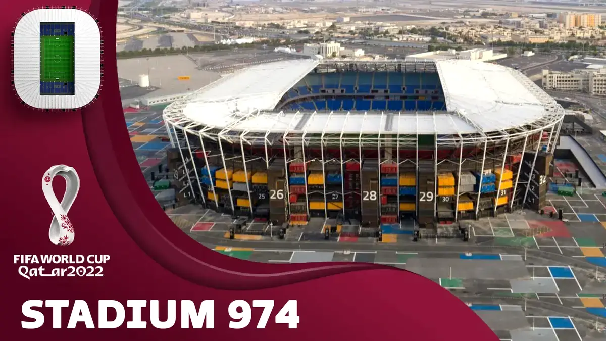 استادیوم جداشدنی (ماژولار) ساخته شده از کانتیر ۹۷۴ در جام جهانی قطر