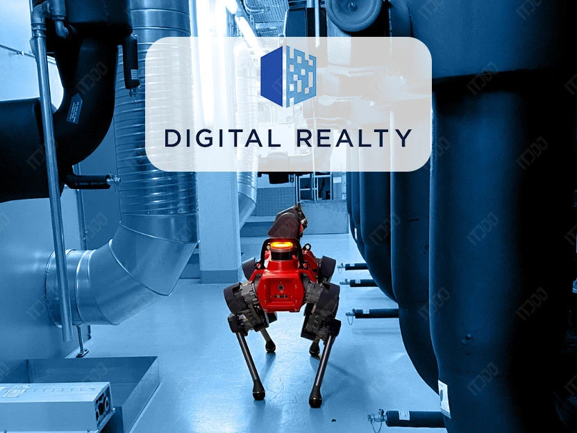 سگ رباتیک مرکز داده (دیتاسنتر) دیجیتال ریلتی