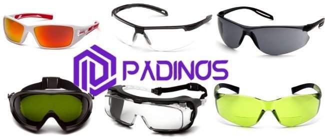 خرید عینک ایمنی از پادینوس