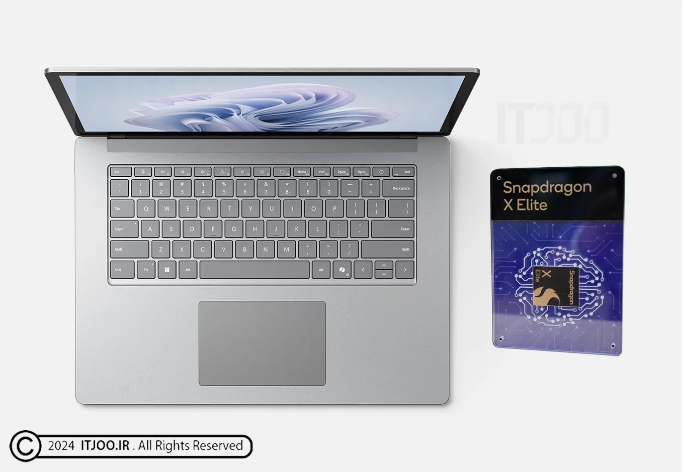سرفیس لپ تاپ 6 با پردازنده کوالکام اسنپدراگون ایکس الیت