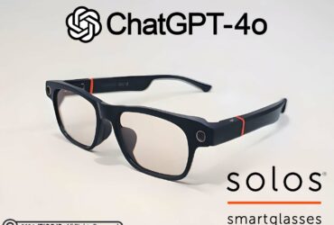 عینک هوشمند سولوس مجهز به چت جی پی تی چهار او - Solos Airgo Vision + ChatGPT-4o