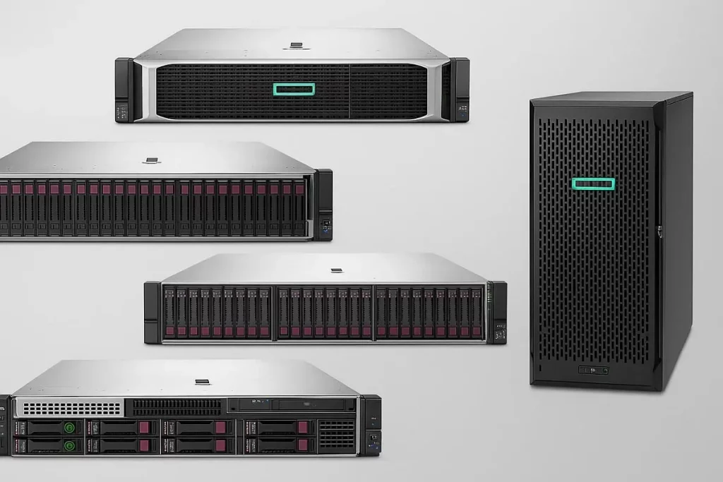 معرفی 5 سرور قدرتمند HP از سری Gen9 و Gen10