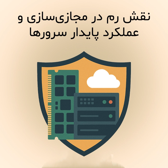 نقش رم در مجازیسازی و عملکرد پایدار سرورها
