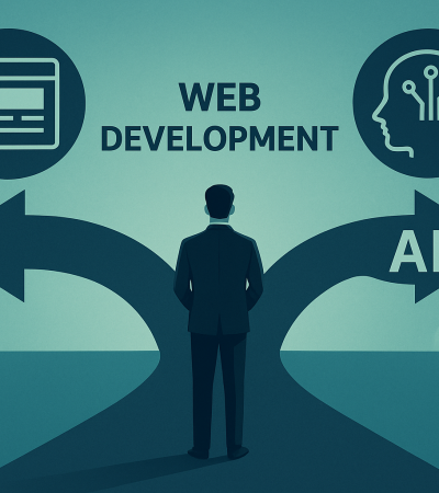 توسعه وب یا هوش مصنوعی