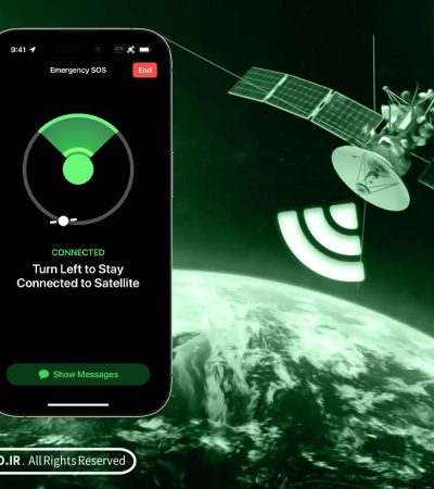 ارتباطات و اینترنت ماهواره ای گوشی آیفون