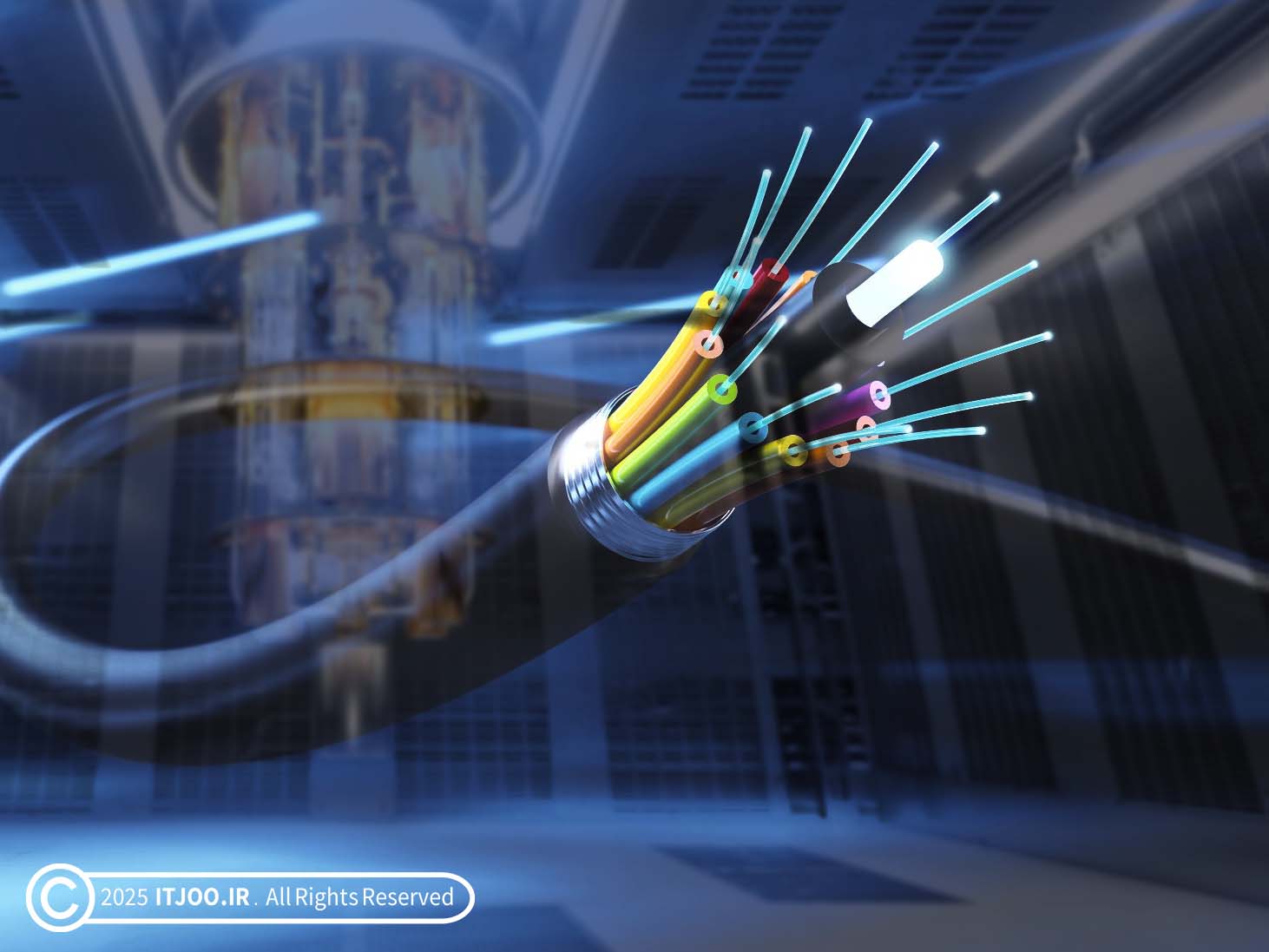 اینترنت کوانتومی بر بستر فیبر نوری