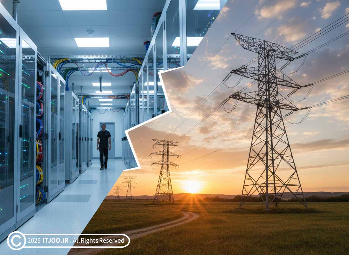 مصرف برق مراکز داده (دیتا سنتر)