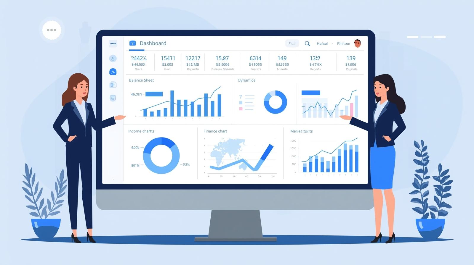 نقش نرمافزار حسابداری در کنترل بودجه و تصمیمگیری مالی