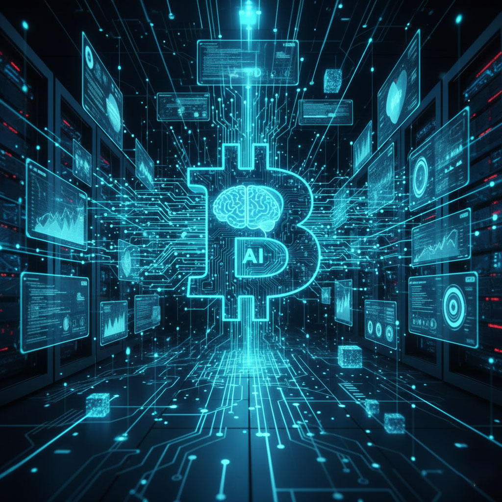 تأثیر هوش مصنوعی بر کارایی و مقیاس‌پذیری بیت‌کوین در آینده دیجیتال