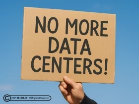 اعتراض به ساخت مراکز داده در آمریکا
