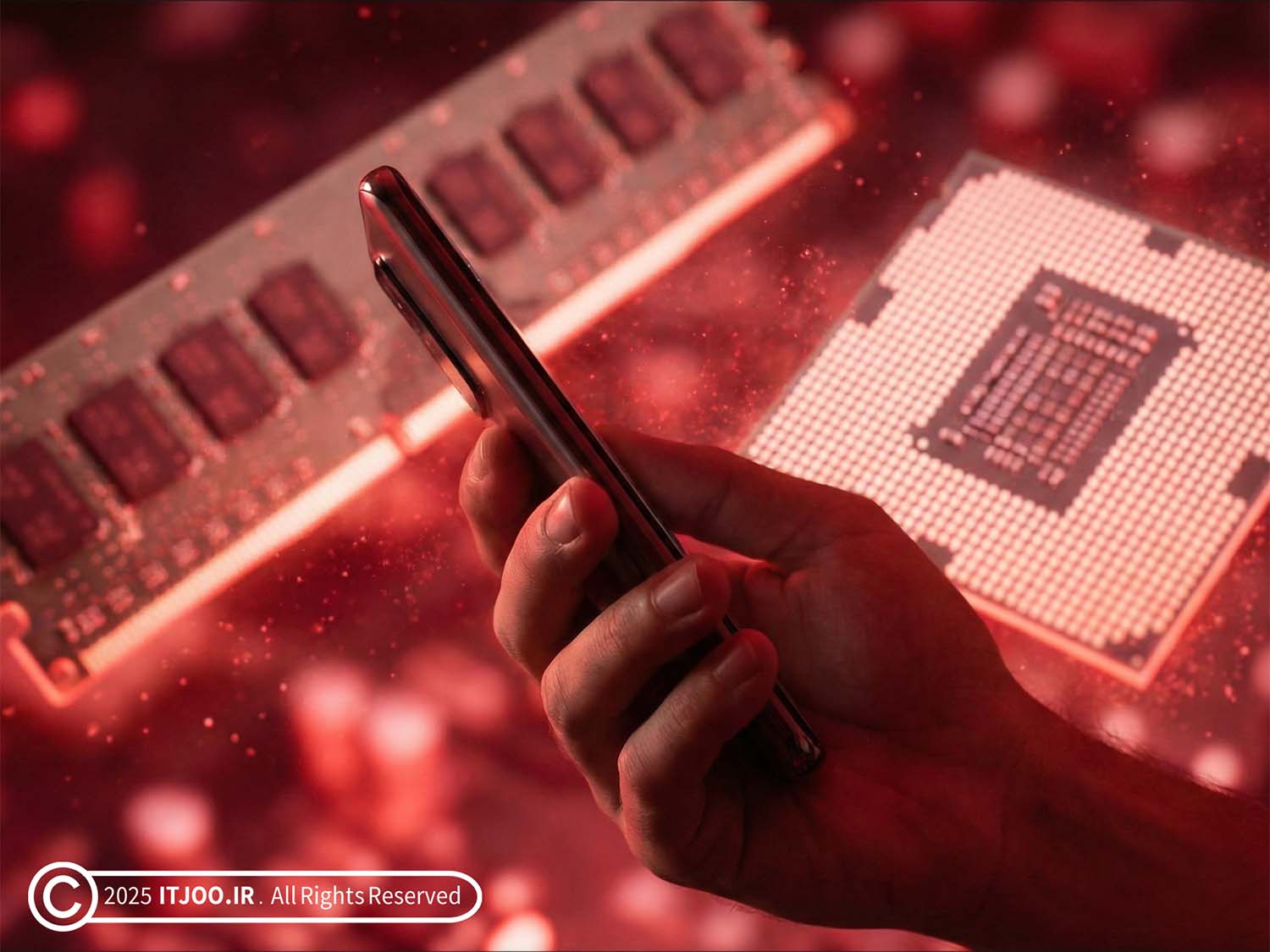 تاثیر گرانی حافظه رم و تراشه بر بازار گوشی های موبایل