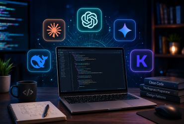 مقایسه بهترین هوش مصنوعی برای برنامه‌نویسی شامل ChatGPT، Claude، Gemini، DeepSeek و Kimi در سال ۲۰۲۶