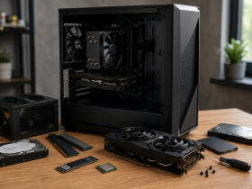 Upgrading desktop computer parts and checking PC hardware