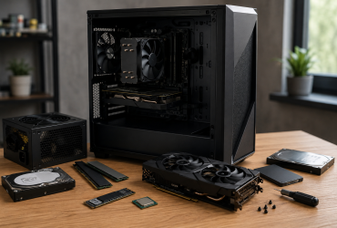 Upgrading desktop computer parts and checking PC hardware