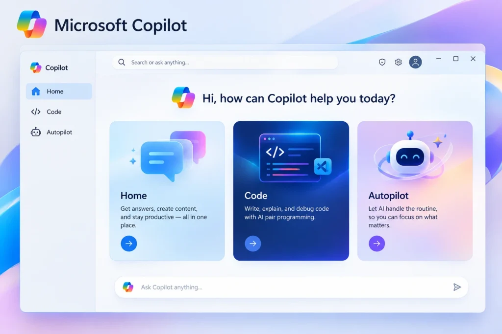 Copilot جدید مایکروسافت