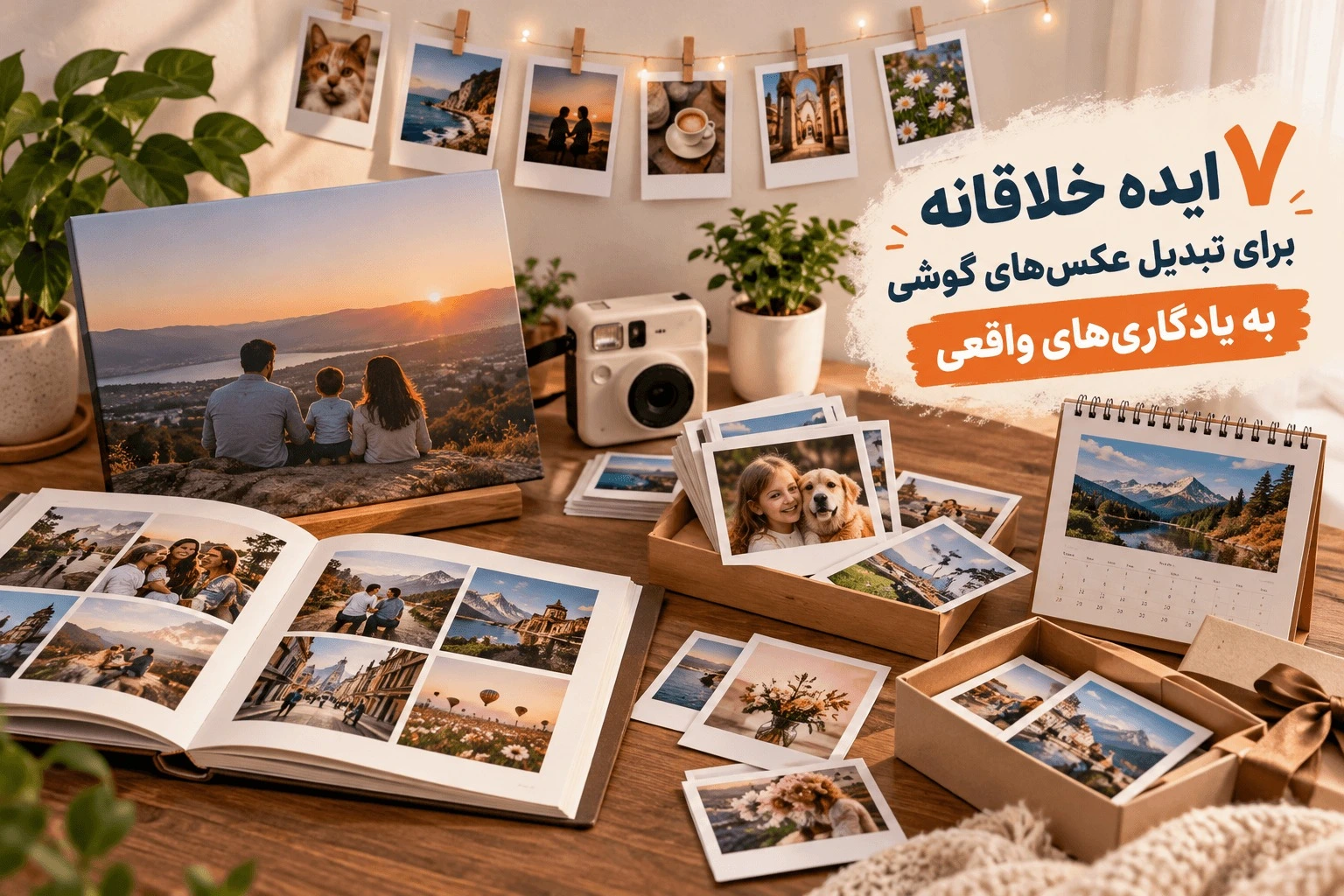 ایده خلاقانه برای تبدیل عکس