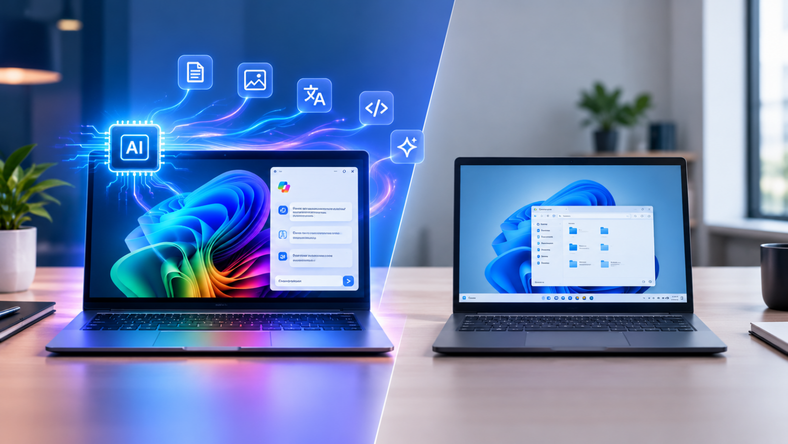 مقایسه Copilot+ PC با کامپیوتر معمولی